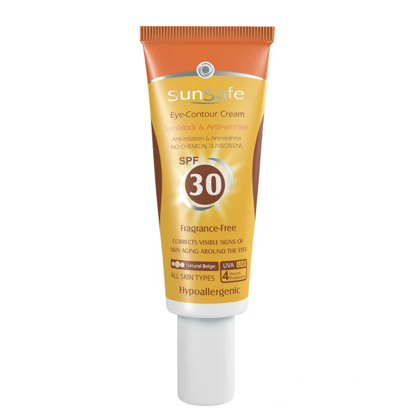 کرم دور چشم حاوی ضد آفتاب سان سیف SPF30