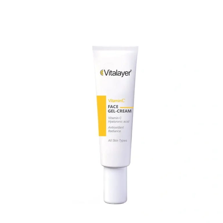 کرم ژل ویتامین C صورت ویتالیر مدل Vitamin C Gel Cream حجم ۳۰ میلی‌لیتر