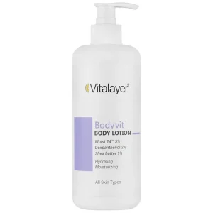 لوسیون بدن ویتالیر مدل Bodyvit مناسب انواع پوست حجم ۲۵۰ میلیلیتر