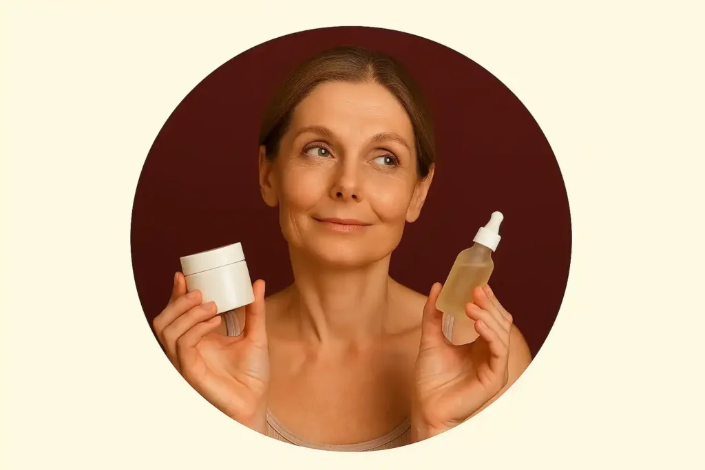 تفاوت سرم ضدچروک و کرم ضدچروک؛ کدام برای من مناسب‌تر است؟