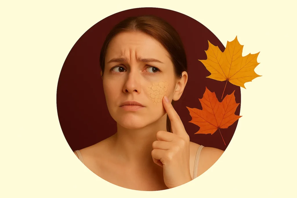 خشکی پوست در پاییز