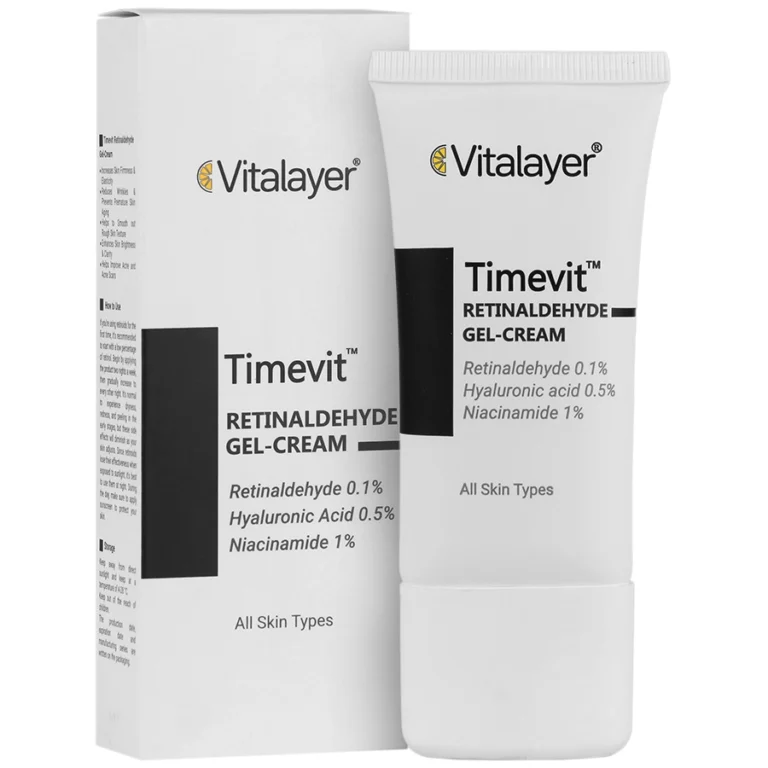 کرم ژل رتینالدئید ویتالایر مدل TimeVit Retinaldehyde