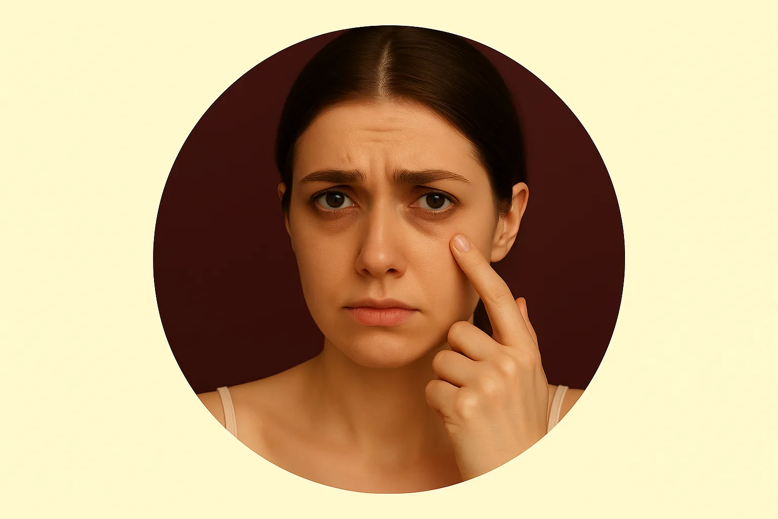 علت تیرگی دور چشم