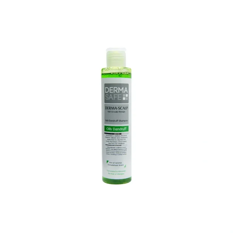 شامپو ضدشوره درماسیف مدل Anti Dandruff مخصوص شوره چرب حجم ۲۰۰ میلی‌لیتر