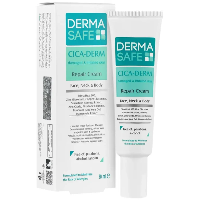 کرم ترمیم‌کننده درماسیف مدل Cica Derm Repair حجم ۳۰ میلی‌لیتر