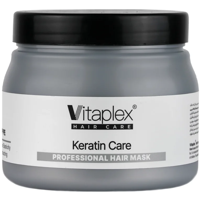 ماسک مو ویتاپلکس مدل Keratin Care مخصوص موهای کراتینه شده