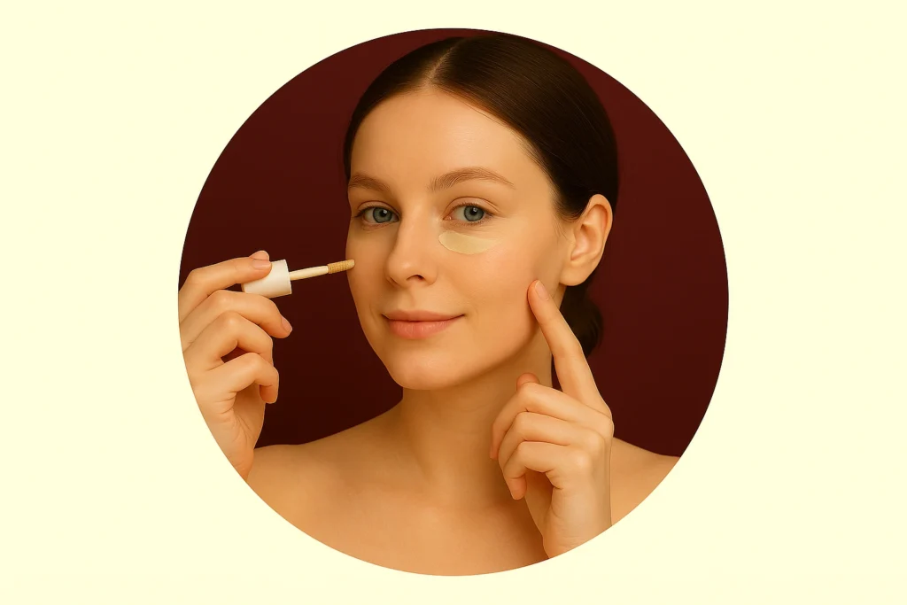 استفاده روزانه از کانسیلر زیر چشم