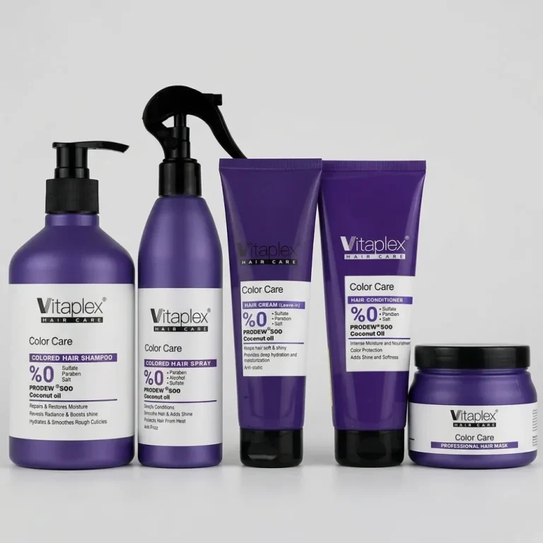 پکیج کامل تثبیت و مراقبت از موهای رنگ شده ویتاپلکس (Vitaplex Color Care)