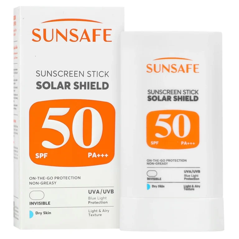 استیک ضد آفتاب سان سیف Solar Shield SPF50 پوست خشک 20 میلی لیتر